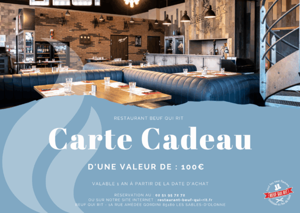 Carte cadeau de 100 €